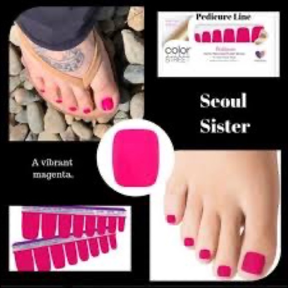 COLORSTREET : Seoul Sister Pedicure set